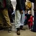 A youngster walks through the crowded community center on Tuesday. Daniel Brenner I AnnArbor.com